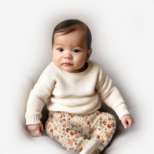 Rib knit Squirrels. Quality rib knit for handmade baby and children's clothing.