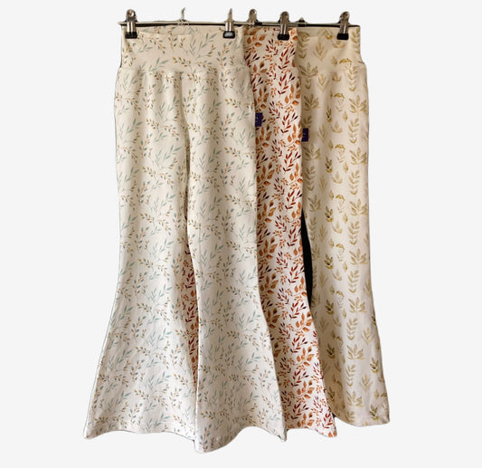 Verschillende flare leggings Duurzame handgemaakte baby- en kinderkleding van webshop Cuteez.