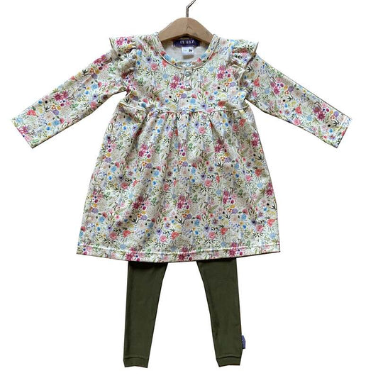 Buy Jurkje Flower. Maat 50-116. Handgemaakte babykleding. Online - Handgemaakte kinderkleding; duurzame babykleding