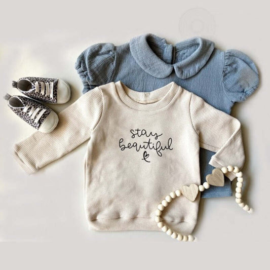 Buy Trui Wafel. Maat 50-116. Handgemaakte babykleding. Online - Handgemaakte kinderkleding; duurzame babykleding
