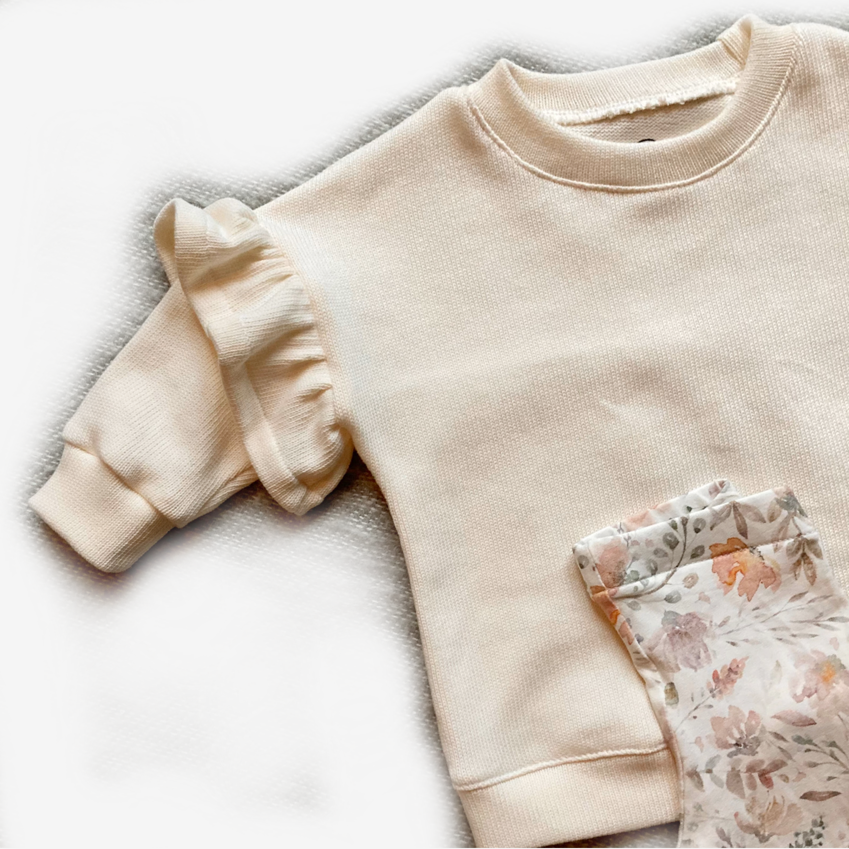 Trui Dolman ruffle Maat Handgemaakte - Main Image