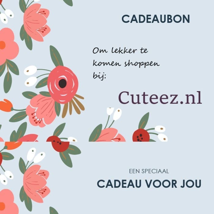 Buy Cuteez cadeaubon. Handgemaakte babykleding. Online - Handgemaakte kinderkleding; duurzame babykleding