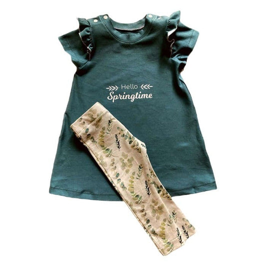Buy Legging Eucalyptus. Maat 50-152. Handgemaakte babykleding. Online - Handgemaakte kinderkleding; duurzame babykleding