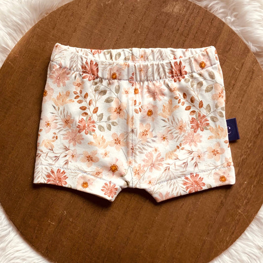 Baby pants Peach Flower. Baby size 50-94. Handmade baby clothes.