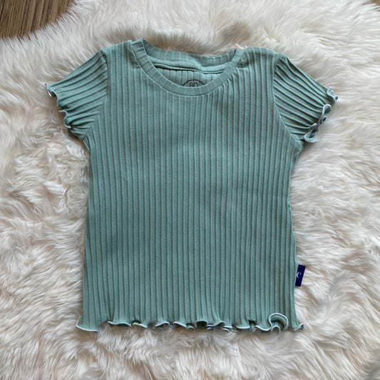 Tshirt Mint. Maat 50-140. Handgemaakte kinderkleding.