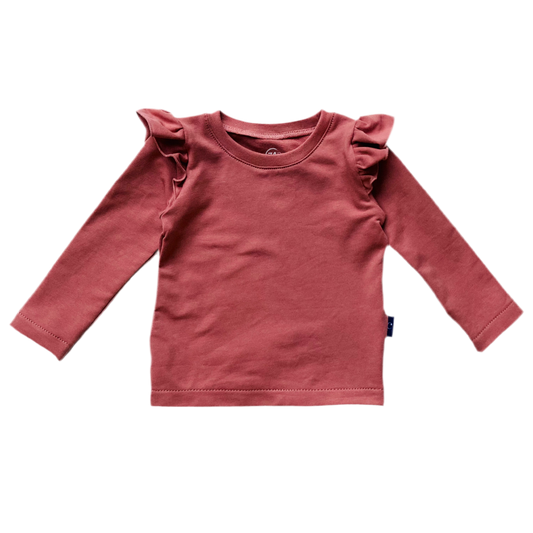 Trui Mauve. Maat 50-140. Handgemaakte kinderkleding.