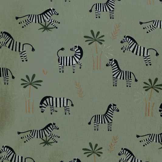 Zebra Tricot. Wunderschöner, hochwertiger Jersey für handgemachte Baby- und Kinderkleidung.