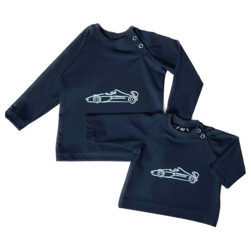 Buy Baby setje Race car. Maat 62-80. Handgemaakte babykleding. Online - Handgemaakte kinderkleding; duurzame babykleding