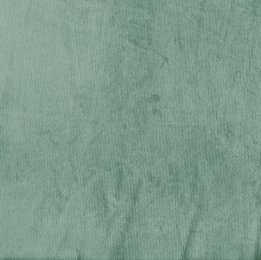 Weicher grüner Jersey mit weißen Grashalmen