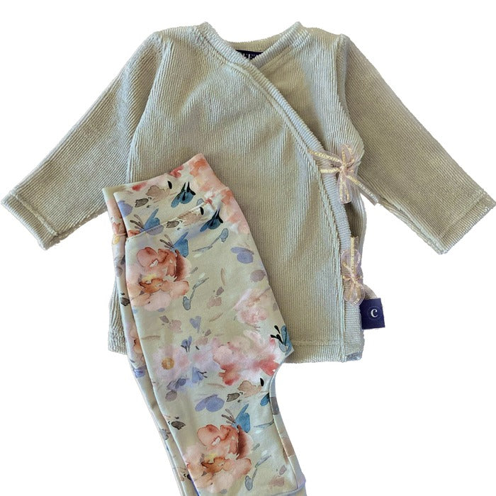 Buy Baby setje Rose. Maat 44-92. Handgemaakte babykleding. Online - Handgemaakte kinderkleding; duurzame babykleding